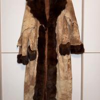Cappotto in renna e visone