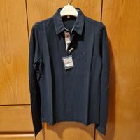 Polo Burberry London nero tg 46 (size S)
