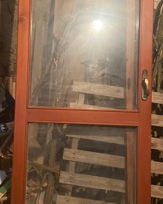 SVENDITA FINESTRE PORTEFINESTRE LEGNO DOPPIO VETRO