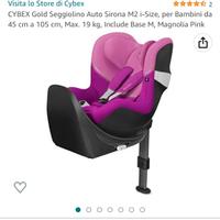 Seggiolino auto Cybex sirona m2 con base isofix