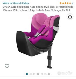 Seggiolino auto Cybex sirona m2 con base isofix