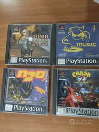 psx One  4 videogiochi 
