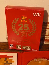 Super Mario 25th anniversary Wii videogioco Jap 