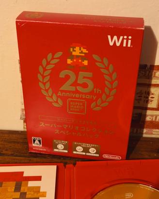 Super Mario 25th anniversary Wii videogioco Jap 