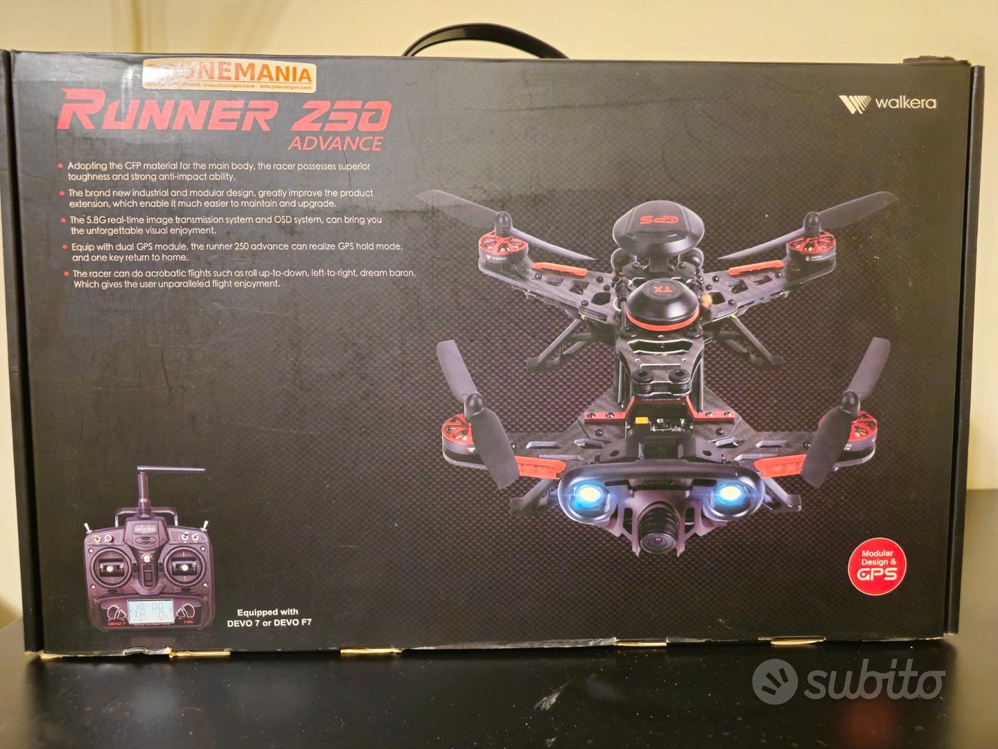 Drone Quadcopter Walkera 250 Advance DEVO-RX710(R) Receiver For