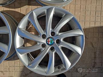 Cerchi in lega originali 17" alfa romeo giulietta