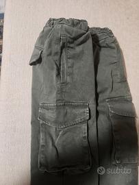 pantalone cargo per bambino taglia 8 anni