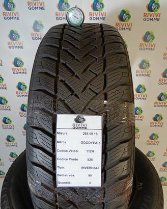 255 60 18 goodyear invernali 95%
