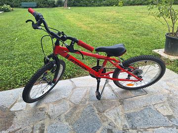 Bicicletta 6-9anni BTWIN RACING BOY 320