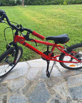 Bicicletta 6-9anni BTWIN RACING BOY 320