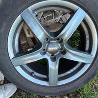 cerchi da 17 " gomme invernali 225/55/ r 17