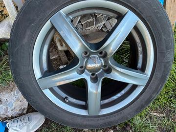 cerchi da 17 " gomme invernali 225/55/ r 17