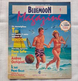 BLUEMOON MAGAZINE n. 1 Agosto 1989 Come nuova RARA