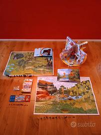 4 giochi / libri per bambini come da foto