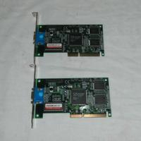 due schede video 4 mb agp , vga s3 trio 3D/2X