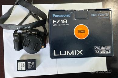 Macchina fotografica Panasonic DMC FZ18.