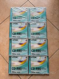 N. 8 TDK CD-R80 CD-R 700MB 80min 52x