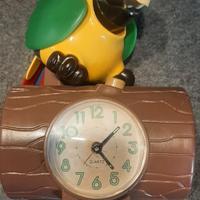 orologio/sveglia parlante " Parrot Alarm Clock " 