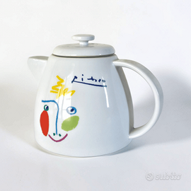 Teiera in porcellana Tognana 1961 Picasso