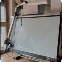 Tavolo luminoso con tecnigrafo Neolt