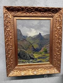 quadro CAMILLO MERLO  olio 40 x 30