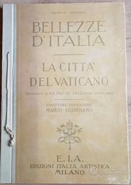 Bellezze d' Italia La città del Vaticano del 1930