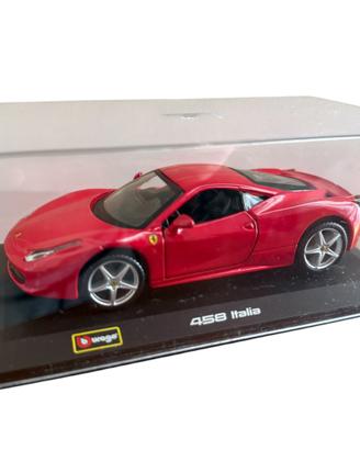 Burago Ferrari 458 Italia model