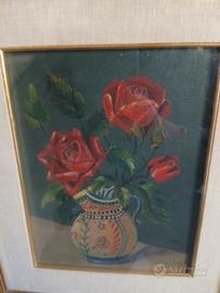 dipinto con rose 