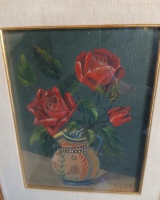 dipinto con rose 