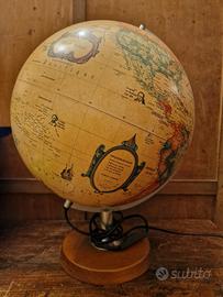 Mappamondo 1996 Scan Globe A/S Denmark Funzionante