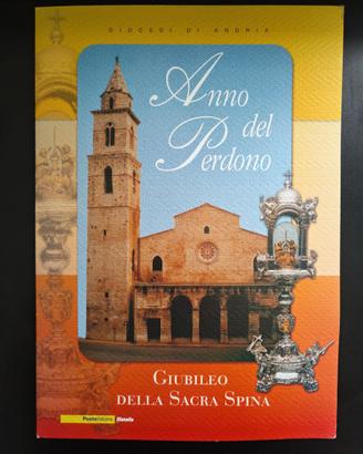 Folder Francobolli Anno del Perdono – Andria 2005