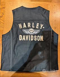 Gilet in pelle da uomo Harley Davidson