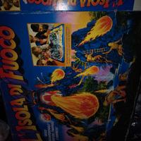 Gioco da tavolo anni 90 L'isola di Fuoco