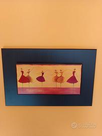 Quadro rappresentante l'opera "Ballet"