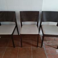 3 sedie da sala, soggiorno, pranzo