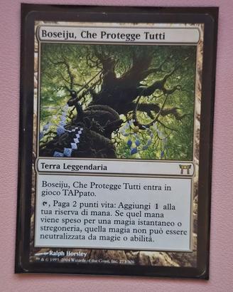 Magic MTG Boseiju, Che Protegge Tutti