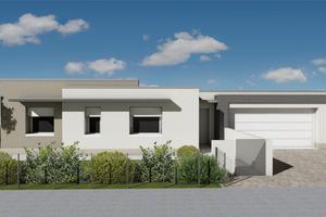 Tc428 pordenone - bifamiliare bicamere e studio