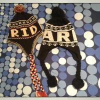 Simpatici cappellini pile (interno) e acrilico