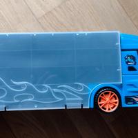hot wheels valigetta camion bisarca porta veicoli