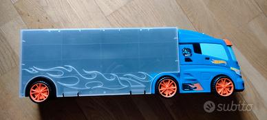 hot wheels valigetta camion bisarca porta veicoli