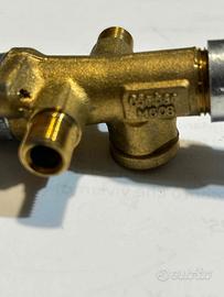Valvola di sicurezza per bruciatori a gas GPL.