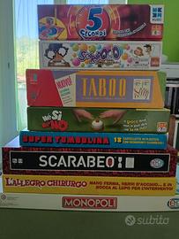 Giochi in scatola 