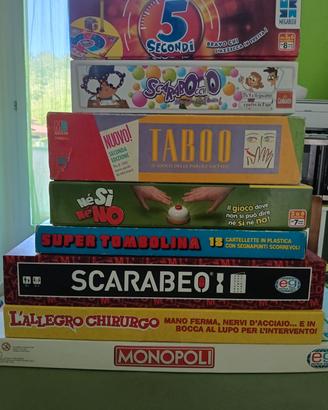 Giochi in scatola 