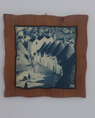 Quadro in legno (trulli)