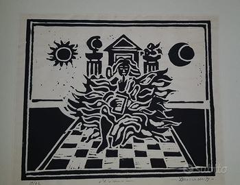 Alchimia Massonica Mazzonelli (1991) Linoleografia