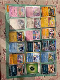 Lotto 34 carte pokémon