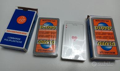 Mazzo Carte Lombarde Mercurio Masenghini