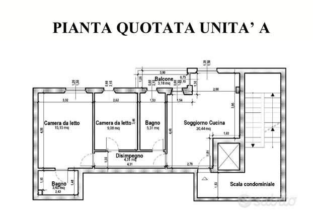 Pari al nuovo, con bagno in camera