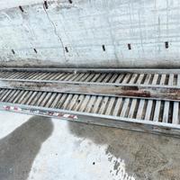 Rampe in alluminio per mini escavatori