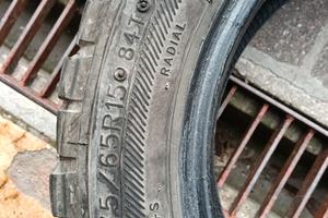 Gomme tacchettate fiat panda 4x4